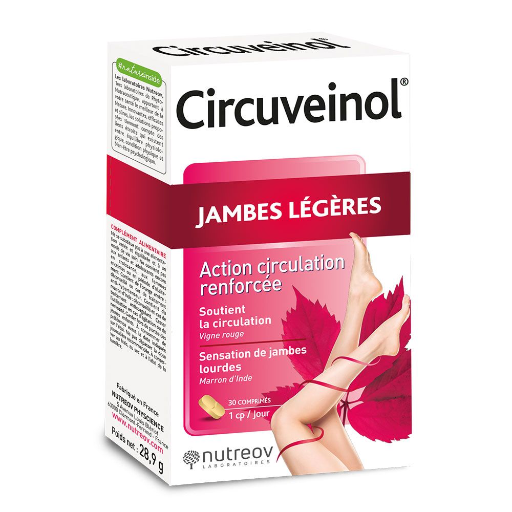 Jambes légères 30 comprimate, Fluidifica circulatia periferica