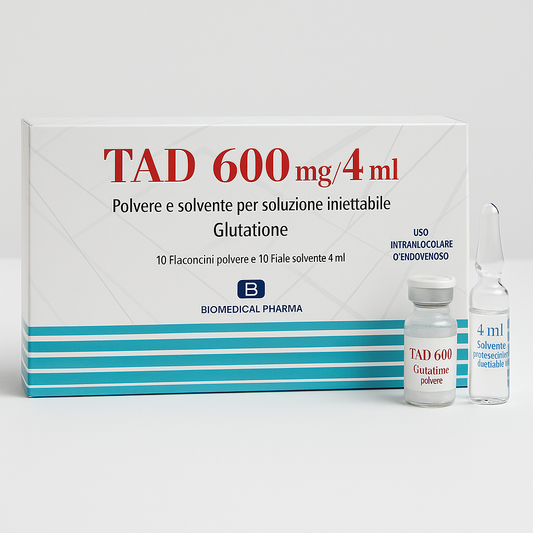 Glutation Injectabil 10 flacoane-TAD 600mg (Glutathione)